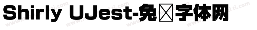 Shirly UJest字体转换